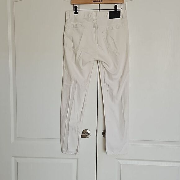 Zara Men's Straight Leg Denim Jean White 31 - Picture 3 of 16